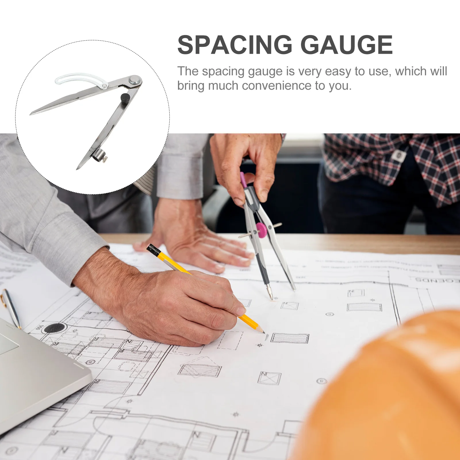 เข็มทิศเย็บเฟอร์นิเจอร์ Handmade เครื่องมือแบบพกพา Scribing Gauge หัตถกรรมเครื่องหมาย-หัตถกรรม Gadget