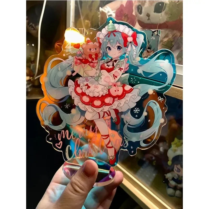 Hatsune Miku Acrylic Stand Anime Peripheral Cute Cartoon Desktop Ornaments Japanese Kawaii Birthday Gifts for Friends Goods