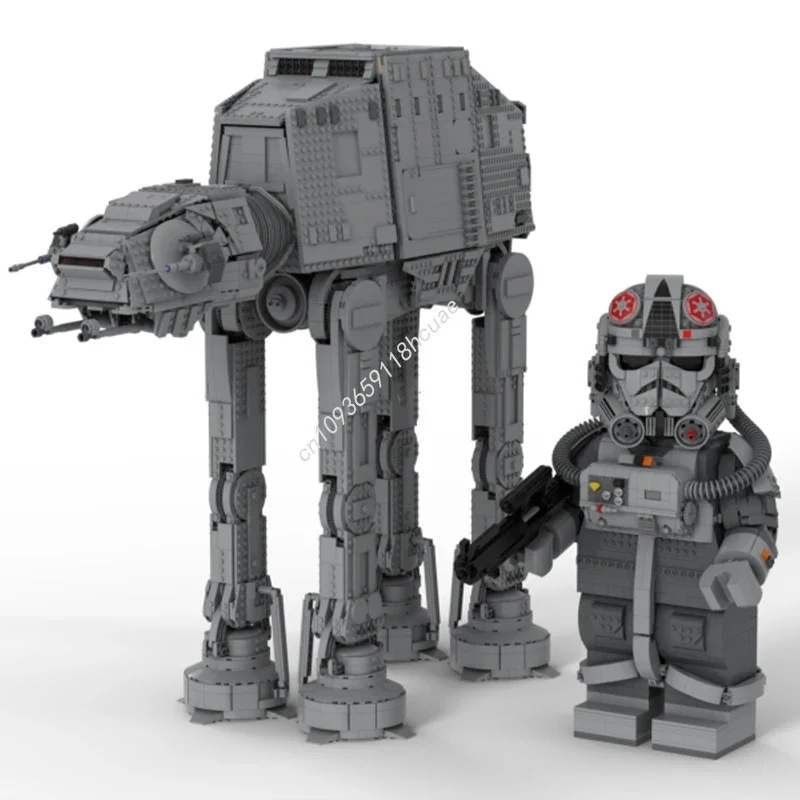 

Звездная битва AT-AT водитель мегафигурка шлемы модель Moc строительные блоки кирпичи Diy творческая сборка развивающие игрушки подарок