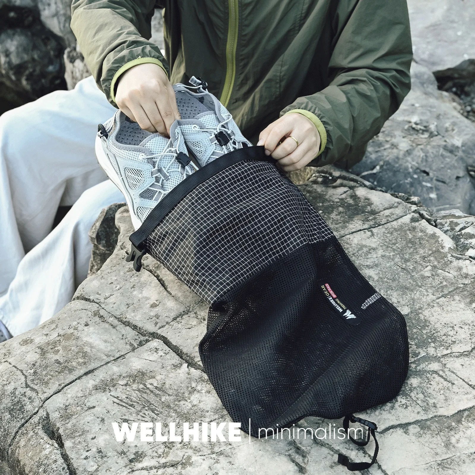 Tactical Dyneema Kangaroo Pouch Molle Backpack Accessory Ultralight Waterproof Outdoor Travel Hiking Camping Gear Organizer Bag 3 Tactical Dyneema Kangaroo Pouch Molle Backpack Accessory Ultralight Waterproof Outdoor Travel Hiking Camping Gear Organizer Bag - Image 3