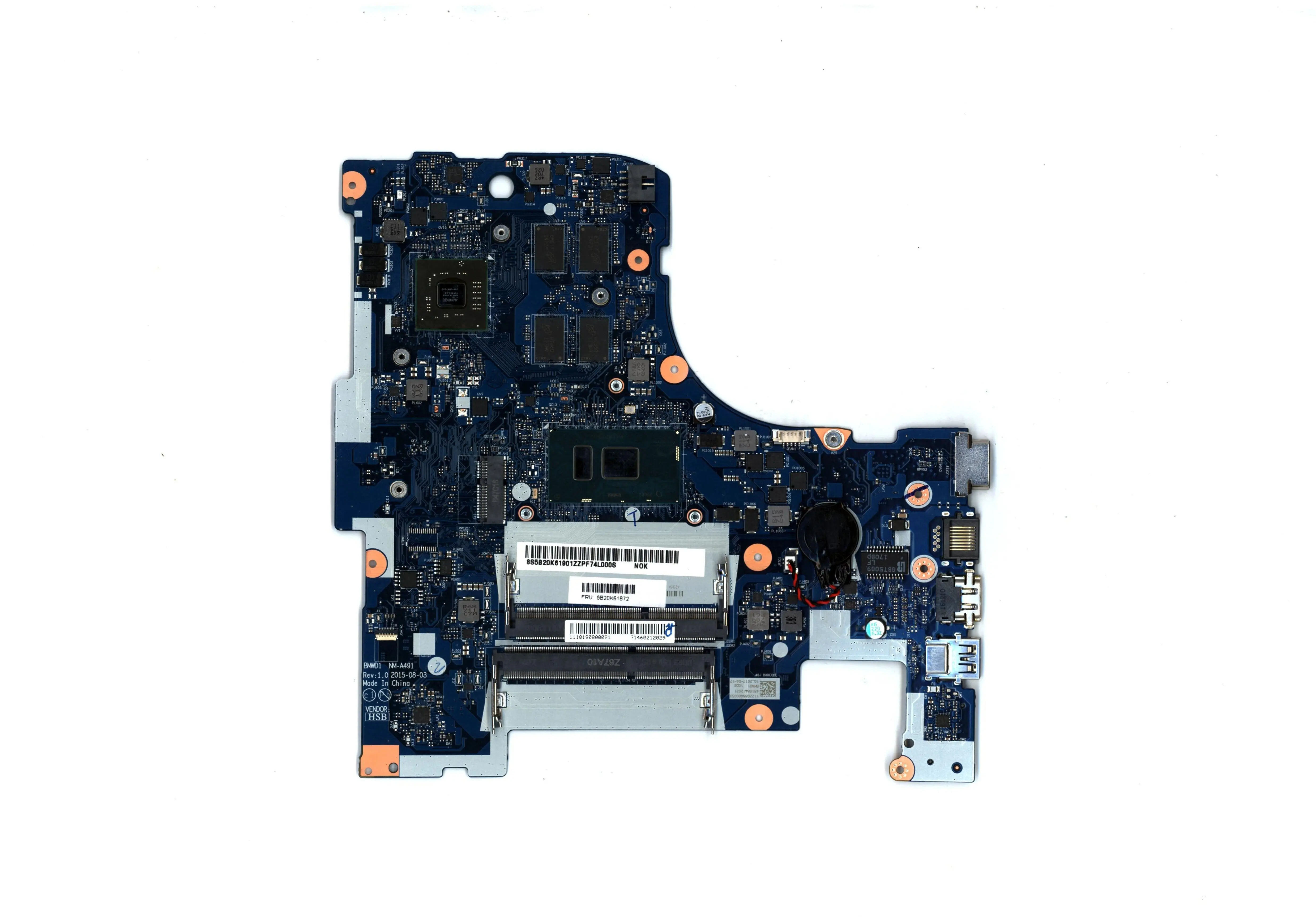 

Лот SN NM-A491 FRU PN 5B20K6188 0 CPU I36100 модель, много дополнительных совместимых запасных материнских плат для ноутбука ideapad 300-17ISK