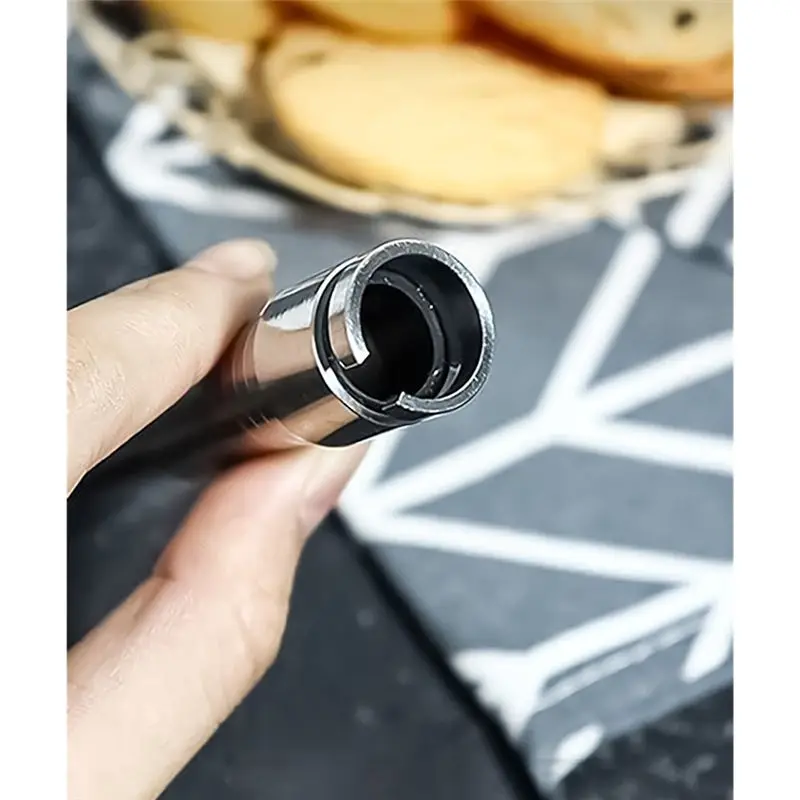 A76G Espresso Machine Replacement Steam Wand Tip, Stainless Steel Milk Frother Nozzle for Delonghi EC680 EC685 ECP3631, Coffee