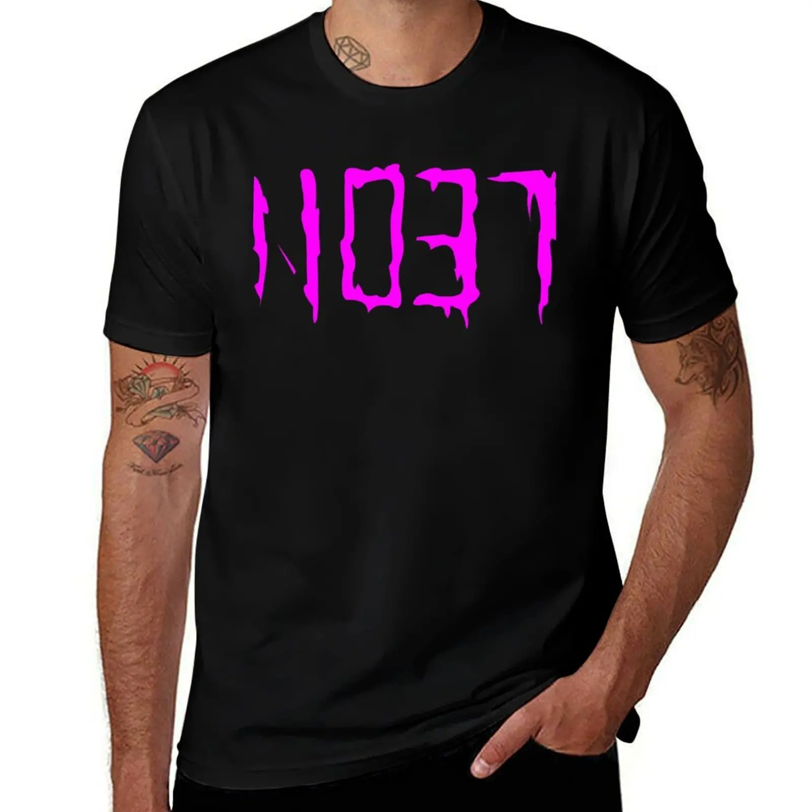 Danganropna 11037 LEON Inspired Design T-Shirt printed t shirts for man anime t shirts oversize T-Shirt