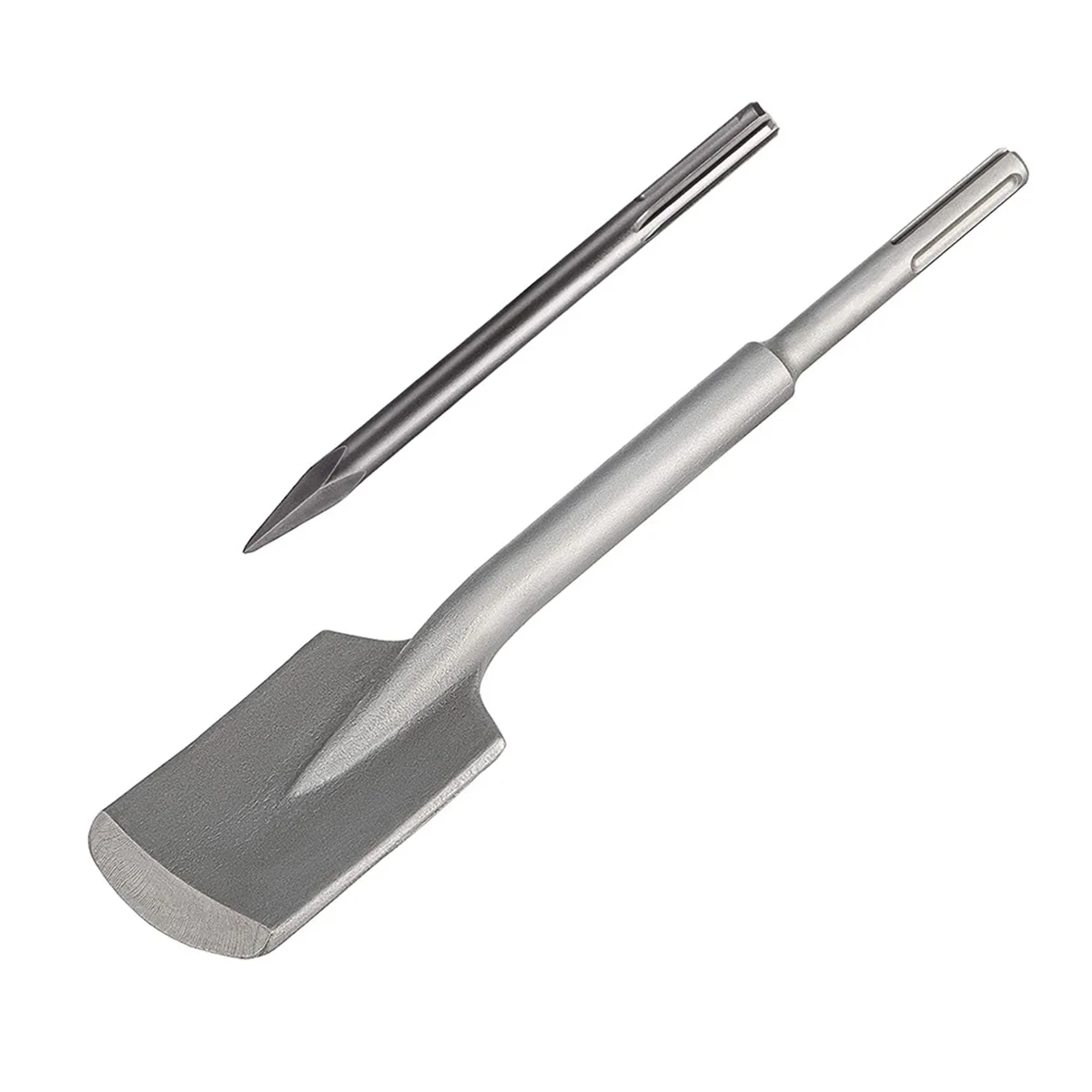 Clay Spade,19.6x4.3 Inch SDS-Max Shank,40Cr Steel Jackhammer Bit Trenching and Digging Shovel Bit for Gravel,Freeze Soil