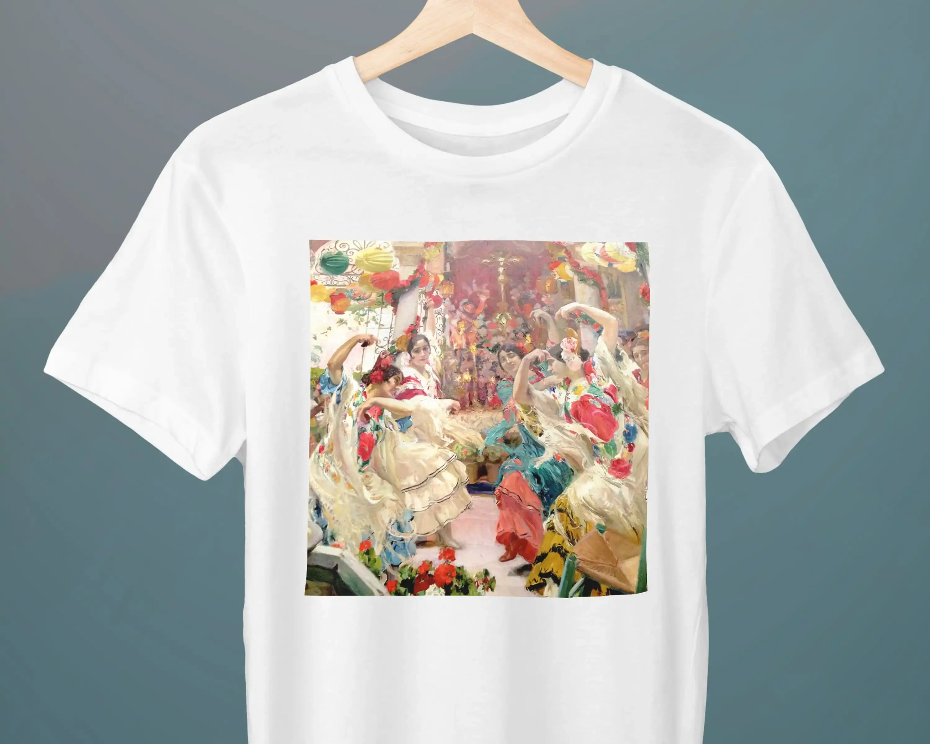 Camiseta Unisex de Joaquin Sorolla Y Bastida, bailarina de Flamenco