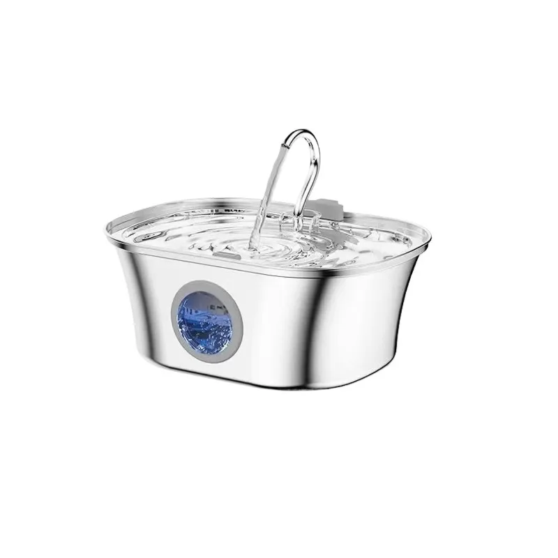 Stainless steel faucet cat water dispenser, pet dog water dispenser