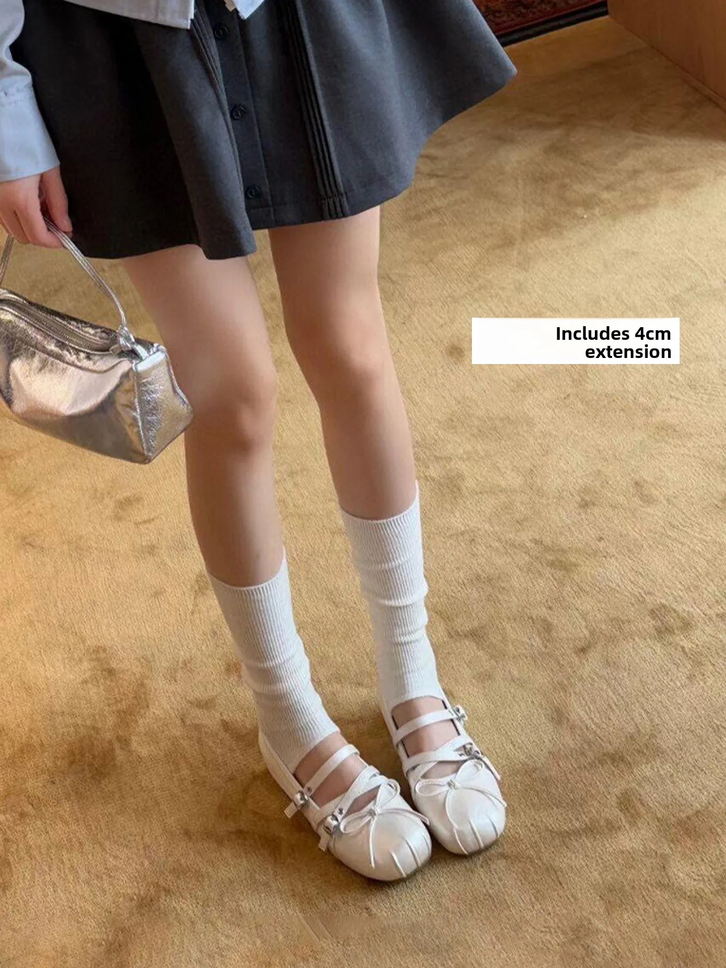 lamb-skin-ballet-flats-women's-summer-2026-new-knot-mary-janes-shoes-match-skirts-single-shoes-increased-height
