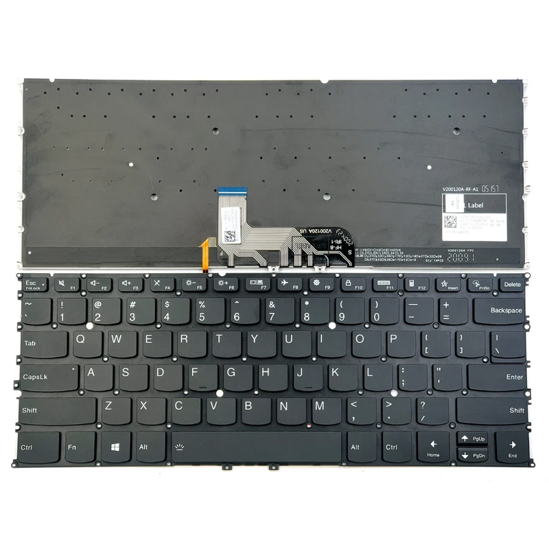 

New For Lenovo Yoga Slim 9 14ITL5 9-14ITL5 14" Laptop Keyboard US Black With Backlit