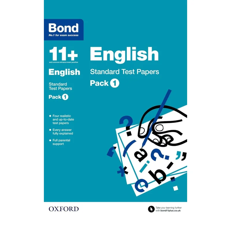 BOND 11 ENG STAND TEST PAPERS PK 1 Bond 11 Oxford University Press 9780192740731 Book