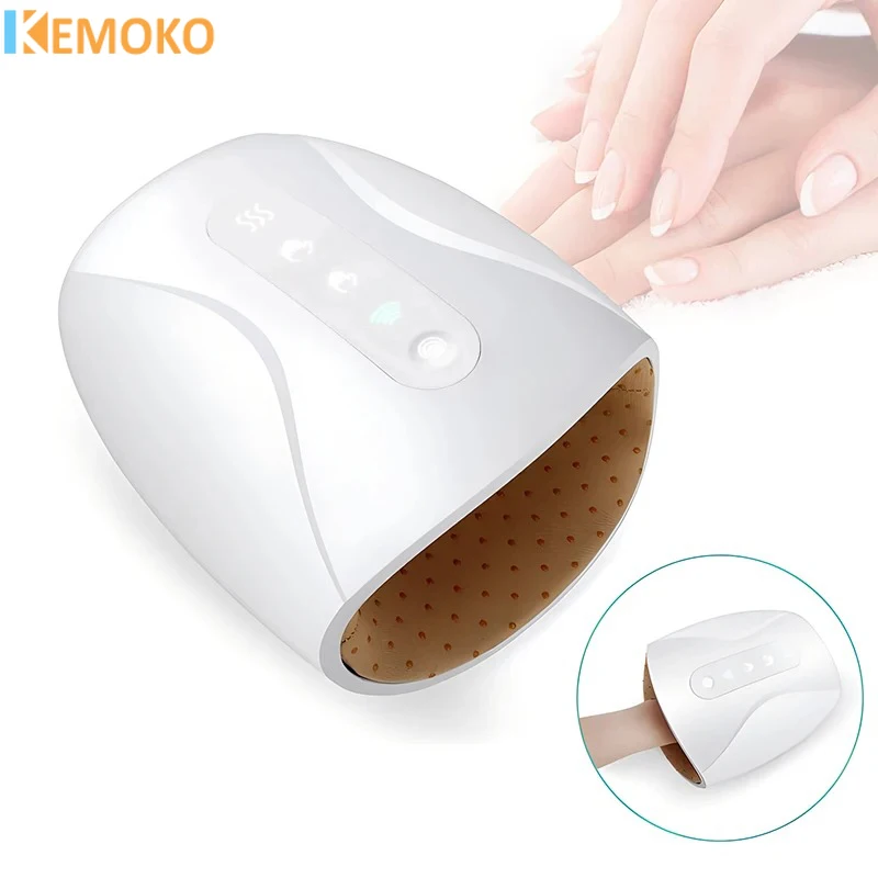 

Electric Hand Massage Machine Palm Finger Acupoint Wireless Hand Massager with Air Pressure and Hot Compress Acupressure Device