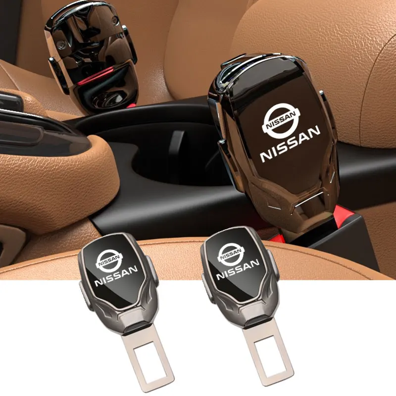 

Car Safety Belt Buckle Extension Clip Safety Belt Buckle Thick Socket For Nissan Rogue Pathfinder X-Trail Qashqai Juke Patrol