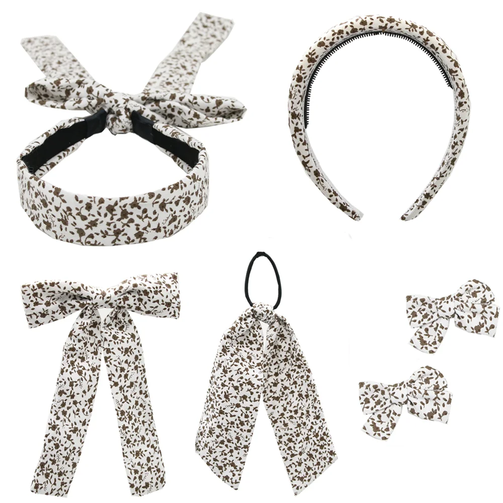 

AA Fashion NEW Spring Floral Cotton Girls Fashion Hairband Casual Hair Accessories Elegant Hair Scruchy band