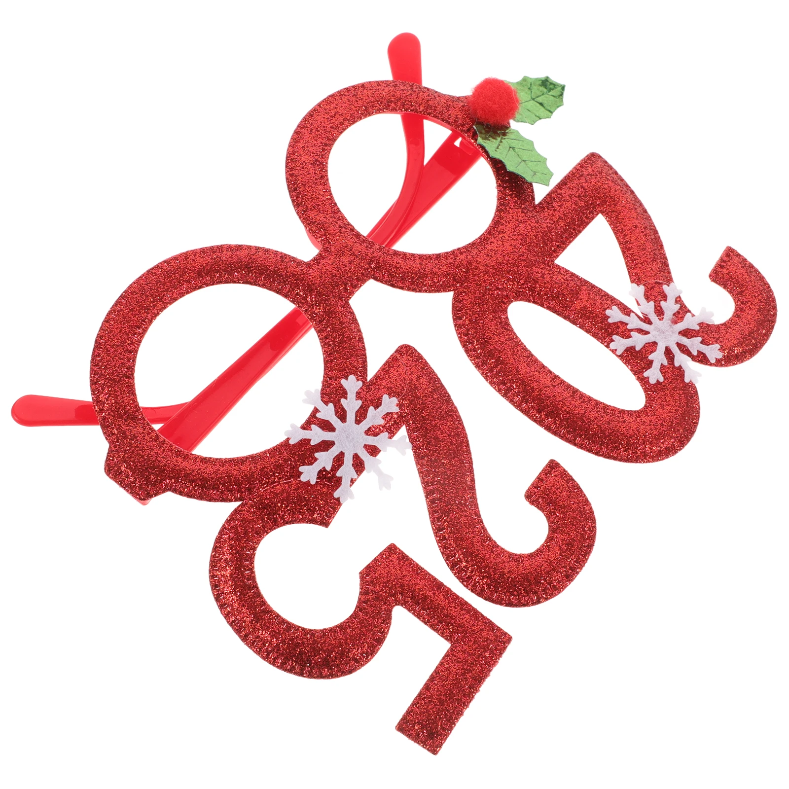 

Christmas Glasses Props 2025 Digital Has New Years Eve Party Accessories Frame Year's Man