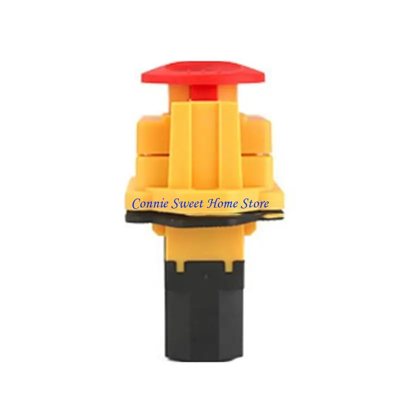 

LXAF Electromagnetic Switches Waterproof Reset Button AC250V Push Button Momentary Push Button YH02-A Push Button for DIY