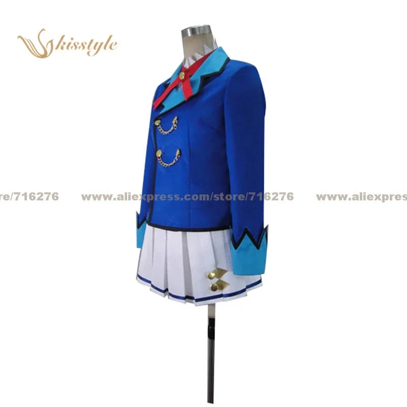 Kisstyle Fashion Aikatsu! Idol Activity Ichigo Hoshimiya Starlight Academy Uniform Clothing Cosplay Costume,Customized Accepted