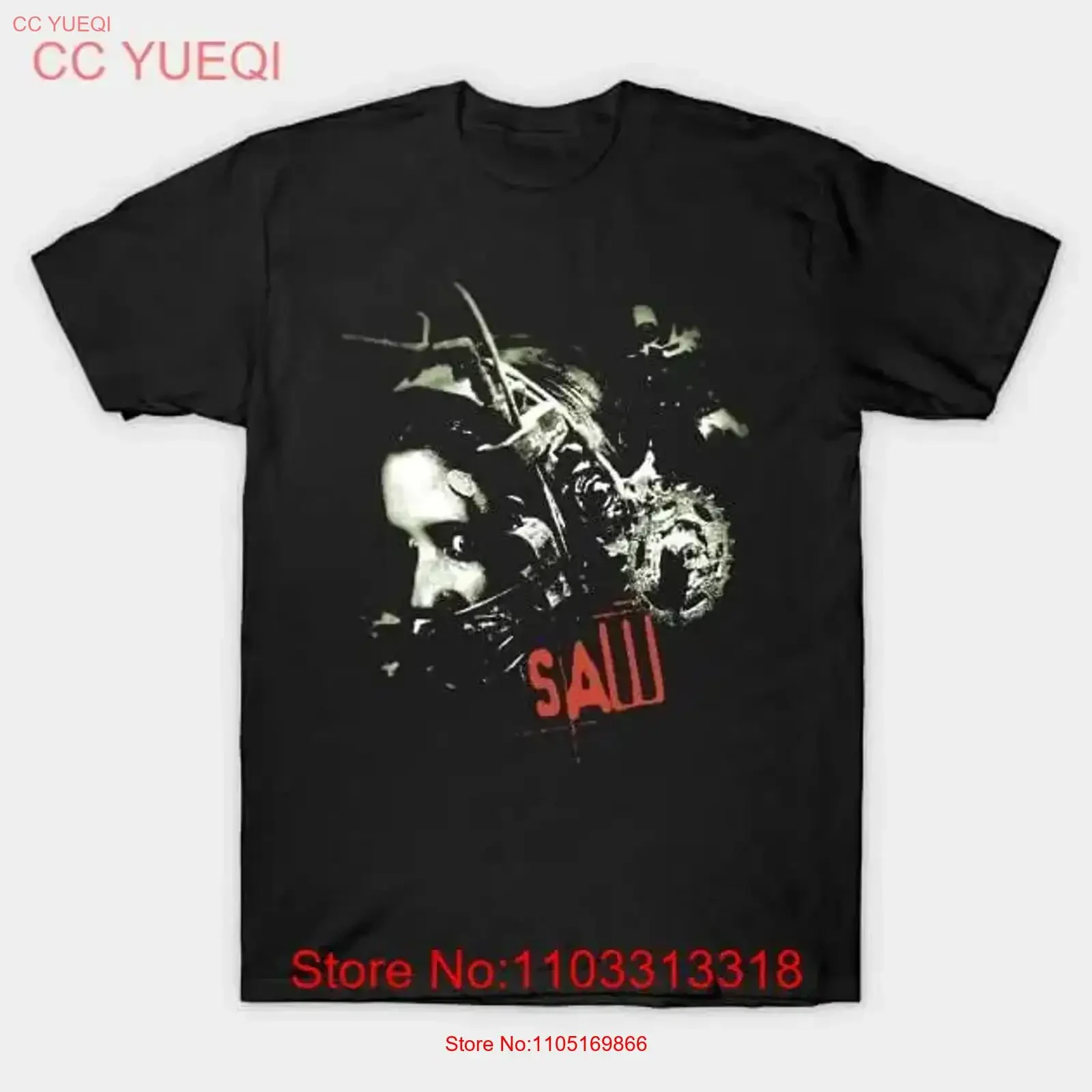 تي شيرت Saw Horror Movie Made in Australia تي شيرت S 5XL عتيق مغسول ممتد قليلاً أنيق ملابس مصممة قابلة للتنفس
