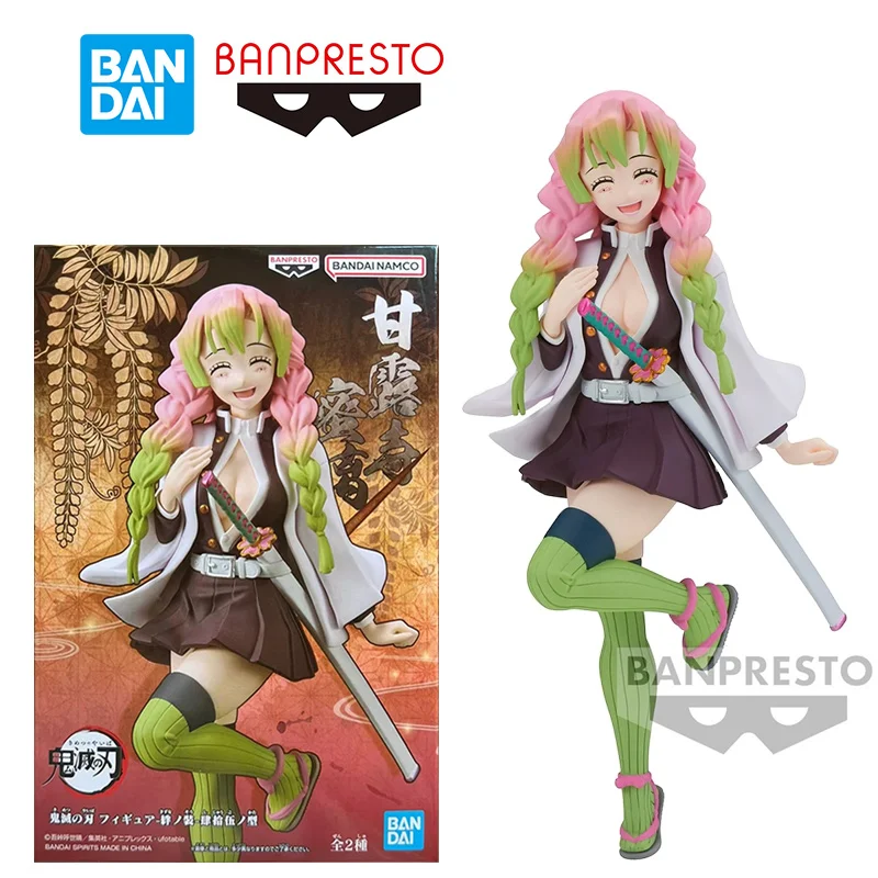 

Bandai Namco Banpresto Demon Slayer Vol.45 B Mitsuri Kanroji 16 см аниме оригинальная экшн фотосессия Коллекция игрушек в подарок