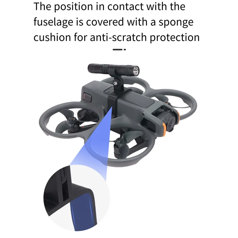 Lampada ricaricabile per volo notturno drone con luce stroboscopica di classe con staffa per accessori DJI Avata 2 Rone