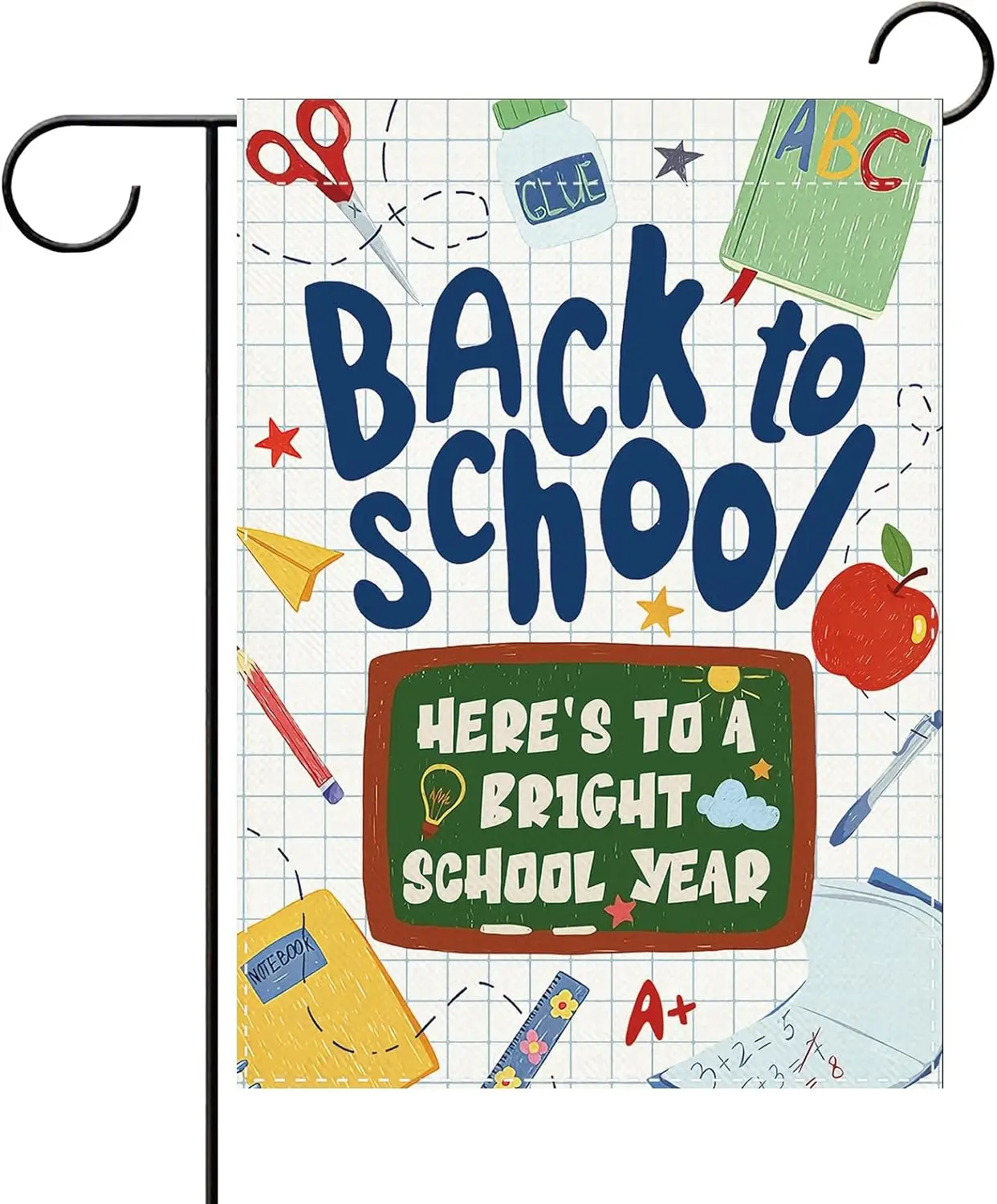 Back To School Decorative Garden Flag, First Day of School yyi