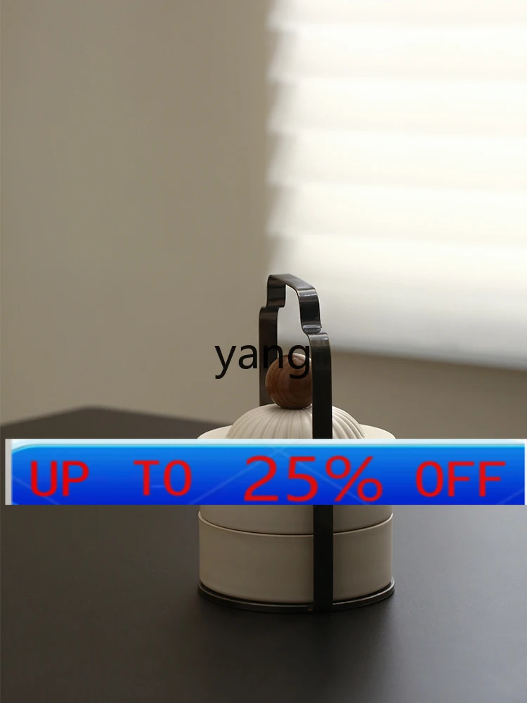 

LMM Double Dried Fruit Plate Candy Box Ceramic Premium Afternoon Tea Dessert Plate