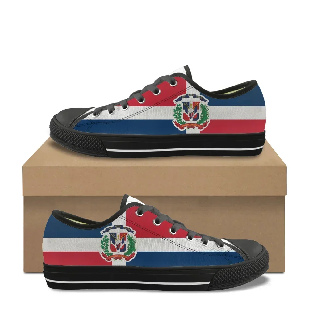 Dominican Republic Flag Low Top High Quality Sneakers Mens Womens Teenager Canvas Sneaker Brazil Prode Casual Couple Shoes