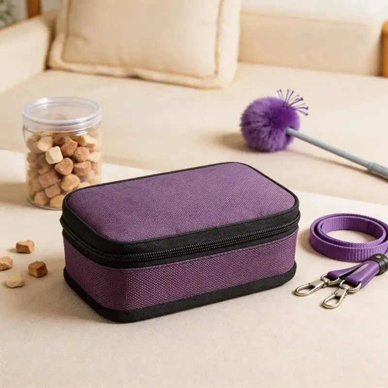 Set Pet Cleaning Grooming Comb Dog Push-Button Nail File Durable Stitching