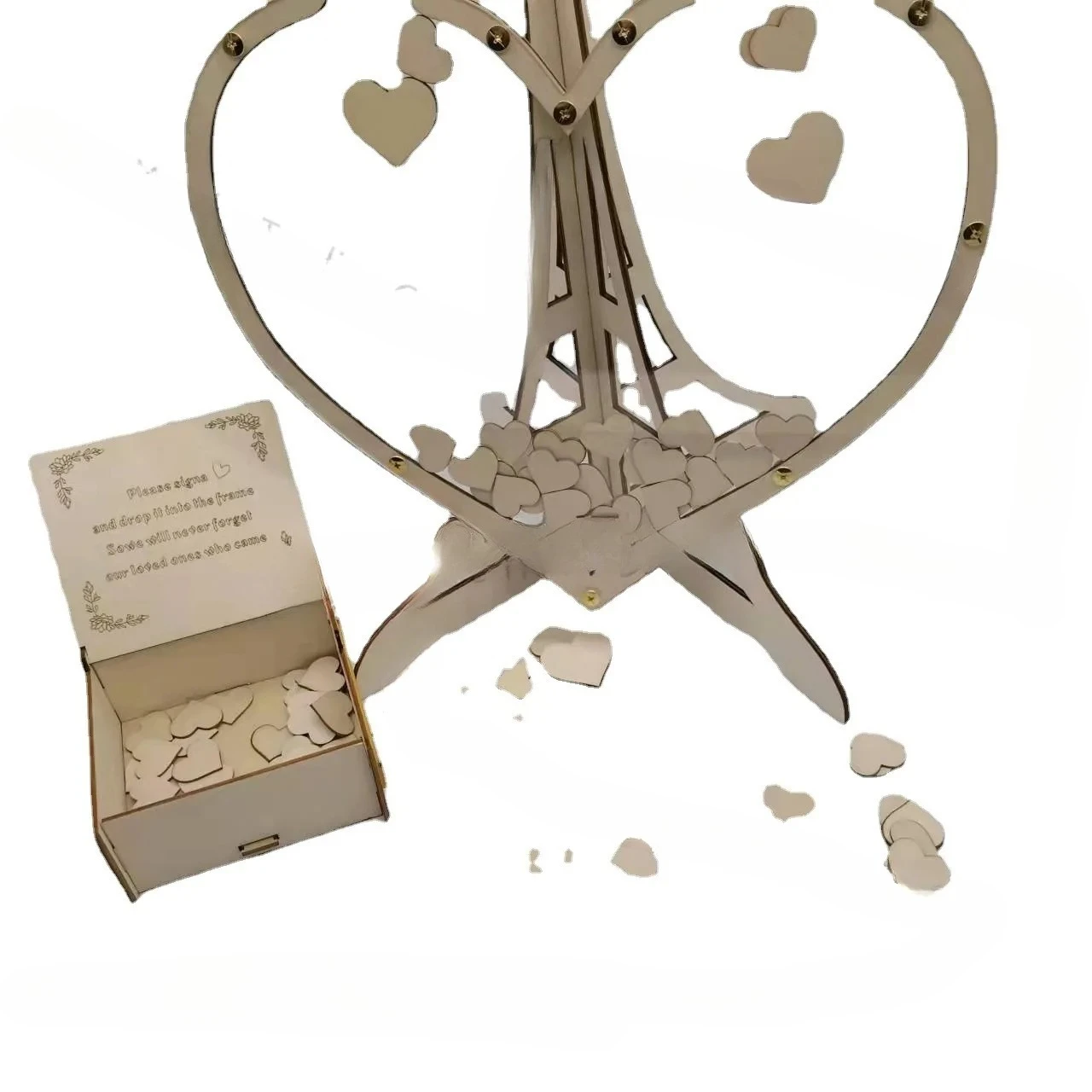 signature wedding ceremony birthday party arrangement props decoration sign-in tree table bottle personalized love photo frame