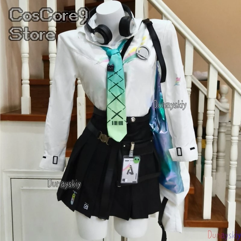 ليناي ويذرينج ويفز ليني كوسبلاي أحد عشر لعبة أصلية طبق الأصل أنيمي الزي المرأة البدلة تأثيري هالوين جيراي كي Jk البدلة