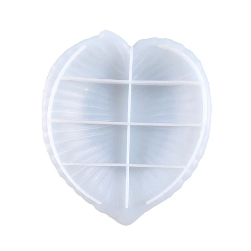 

91AC Fruit Dish Epoxy Resin Molds DIY Jewelry Plate Casting Mold for Storage Decor