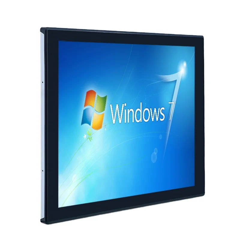 Terminal Tampilan Pos Sentuh Terpasang di Dinding Komersial Sistem Pos Toko Ritel 15 Layar Sentuh PC