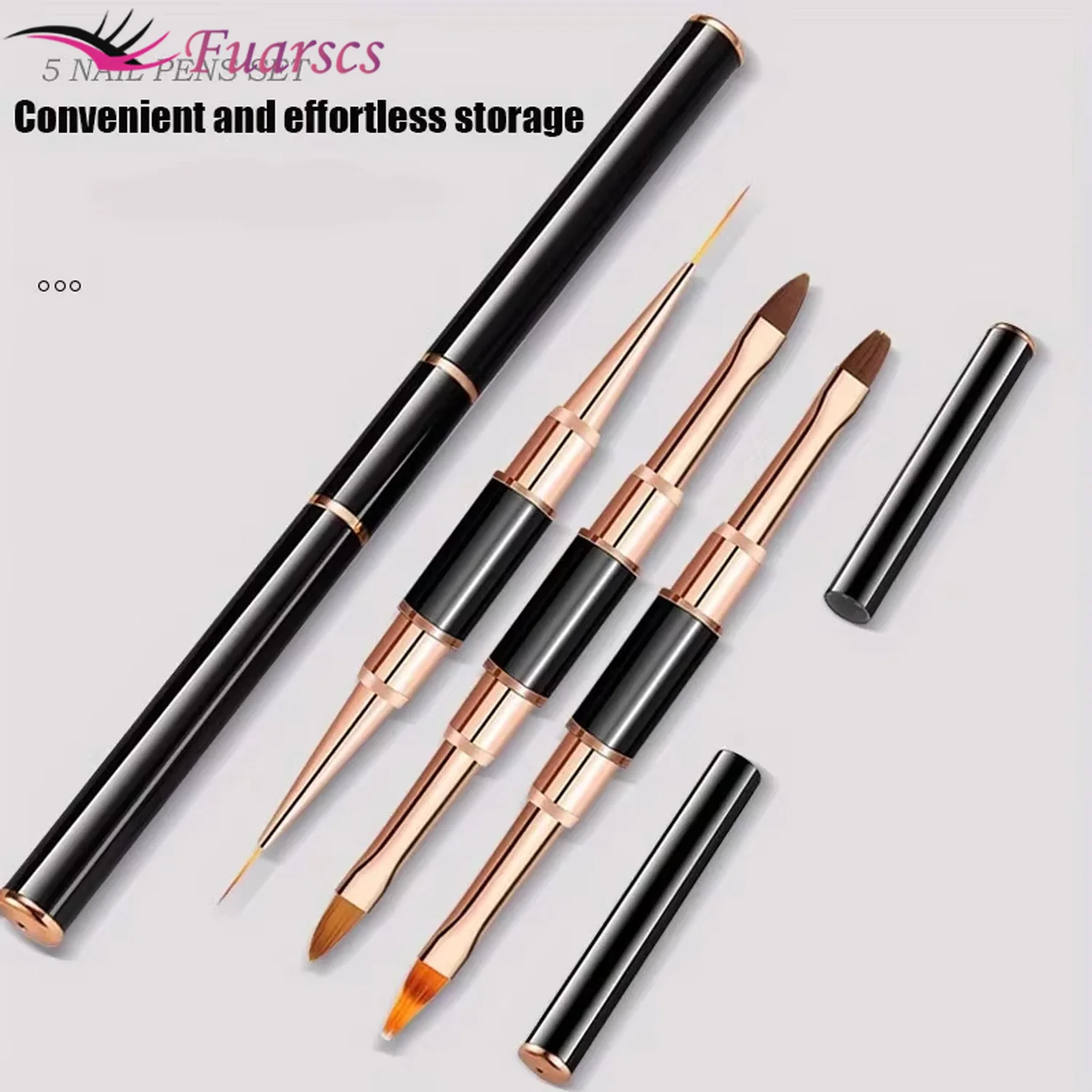 

Light Therapy Pen, Nail Brush, Japan Special Double-ended Shaping Architectural Pen, Dual-purpose Drawing Line, Coloring Halo