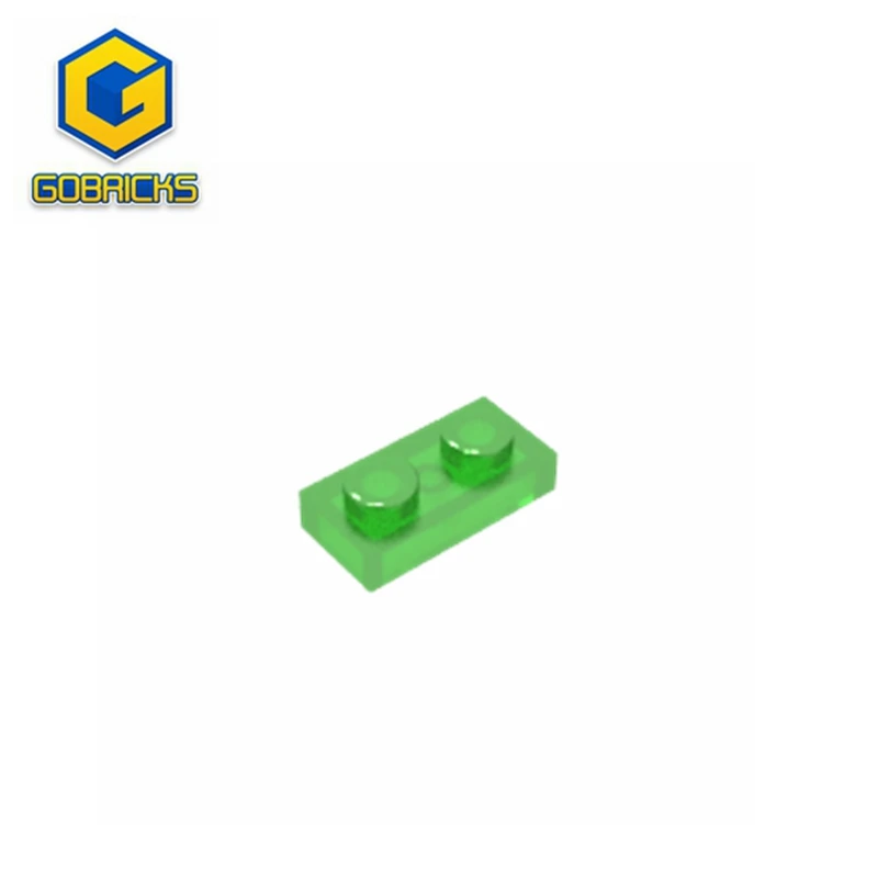 Gobricks GDS-502  Plate 1 x 2 compatible with lego 3023 6225 pieces of children's DIY building block