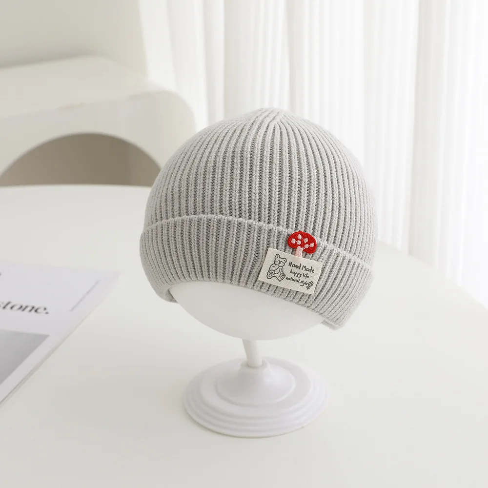 Baby Hat 46-50cm 6 Months -3 Years Knitted Girls Hats Children Wool Cap Windproof Warm Winter Cold Proof Versatile Boys Caps
