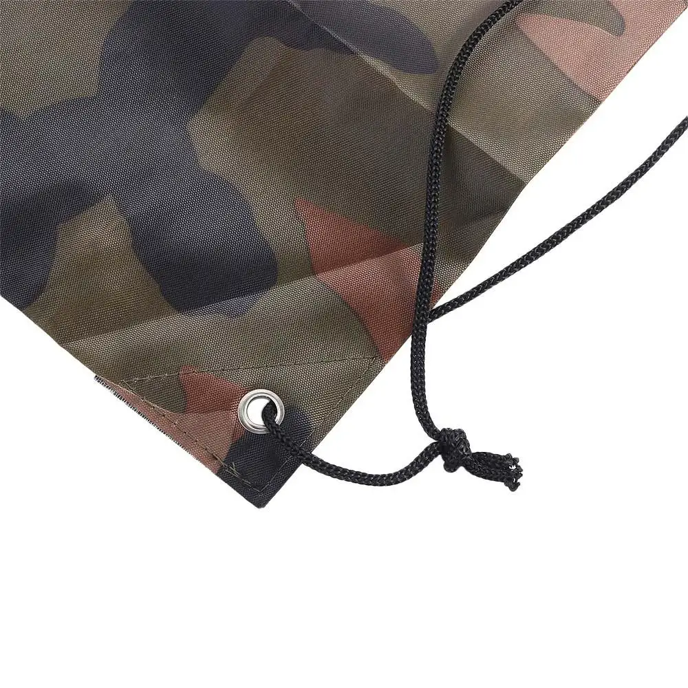 Lichtgewicht Kleine Schoenen Kleding Opbergen Reis Dikker Rugzak Draagbare Sporttas Oxford Tas Camouflage Trekkoord Tas