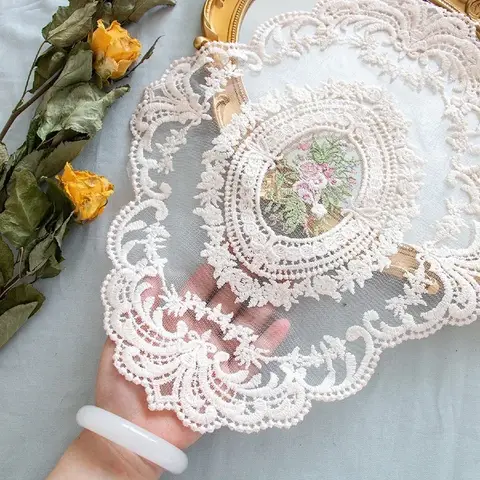 Lace Tablecloth Embroidery Lace Table Cloth Table Napkins Placemat Decor Desk Mat Home Decorations Table Cloth Table Top Items