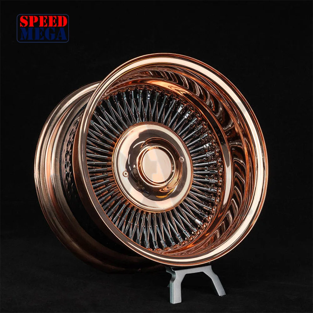 

Колесный диск Lowrider 13x7 Reverse 100 Straight Lace Spoke, хромированный, кованый, Zenith, стальной, 5 отверстий, многоспицевый