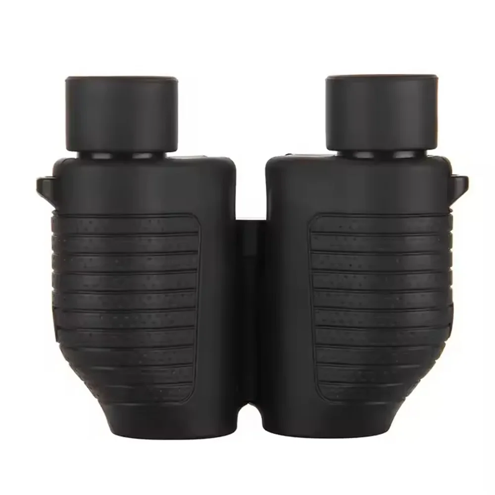 Mini binoculares HD portátiles de enfoque automático, telescopio Binocular impermeable para exteriores, espejo de observación de aves para caza y senderismo, 10x25