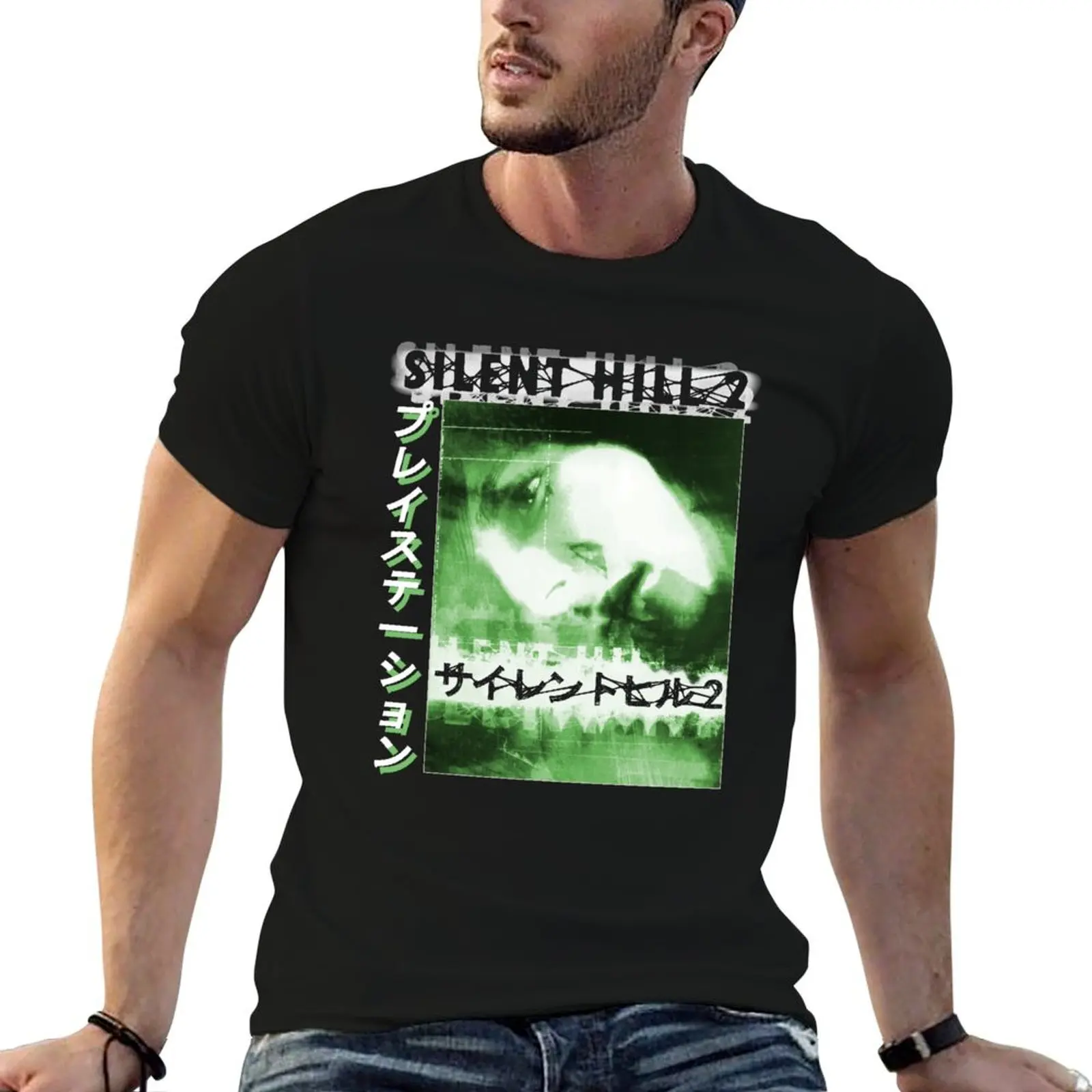 Silent Hill 2 T-Shirt man t shirts for men casual printed t shirts for man T-Shirt