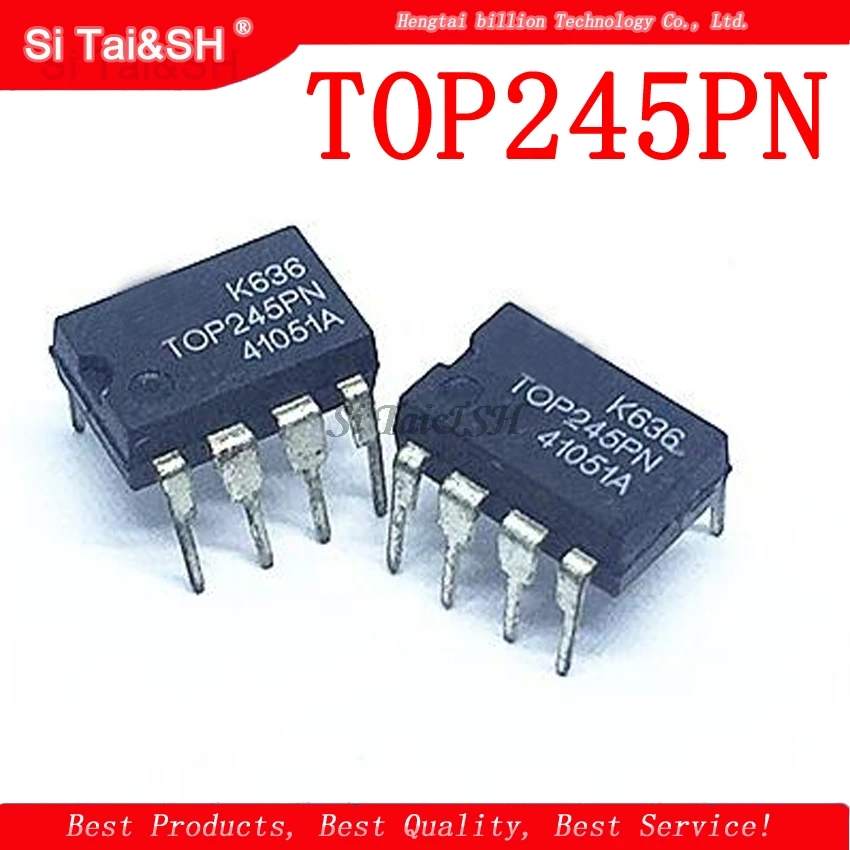 10PCS/lot TOP245PN TOP245 DIP-7 Power management chip