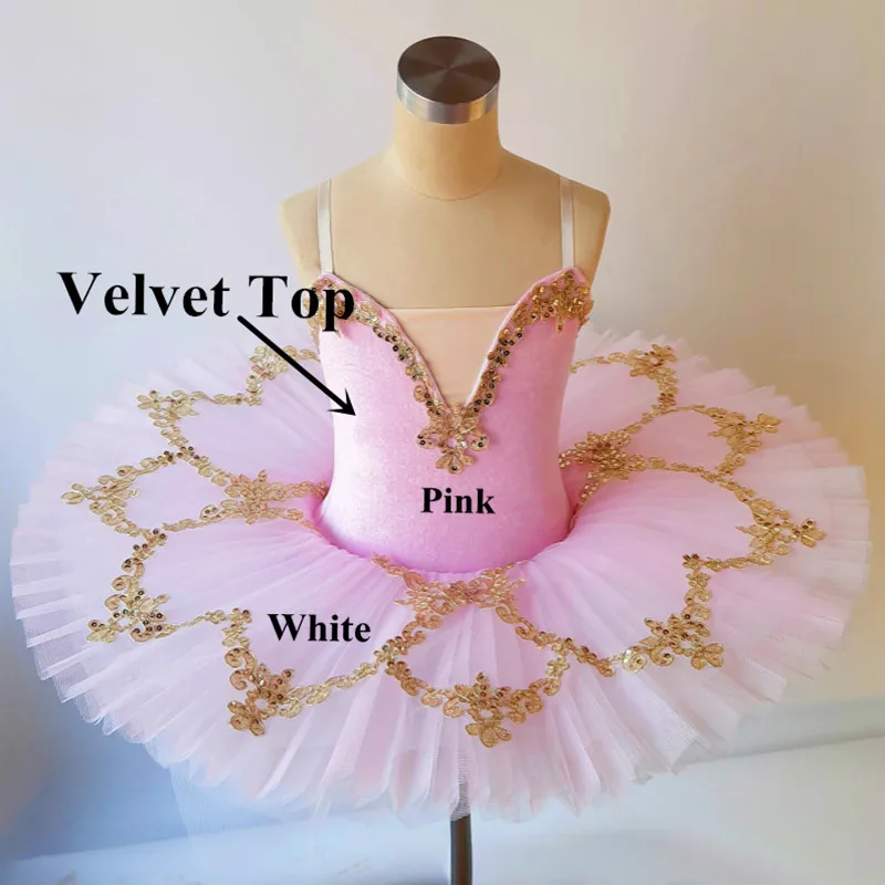 White Swan Lake Ballet Tutu Skirt Professional Ballet Dance Costume Performance Clothing