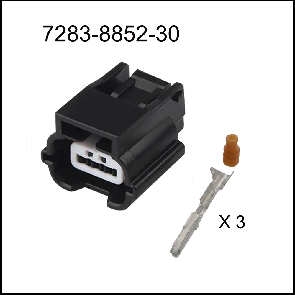 Imagem -03 - Cabo de Conector Impermeável Automático Plugue Automotivo Soquete Masculino da Família Inclui o Selo do Terminal Pin 7282885230 72839852-30 100set