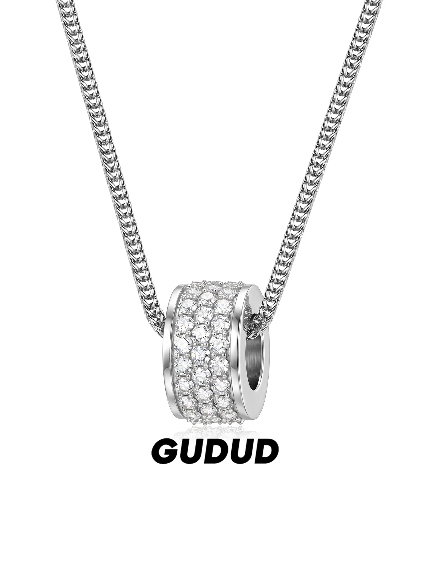 tianxing-long-pendant-necklace-for-men-fashionable-simple-design-titanium-material-silver-color-out-original-design