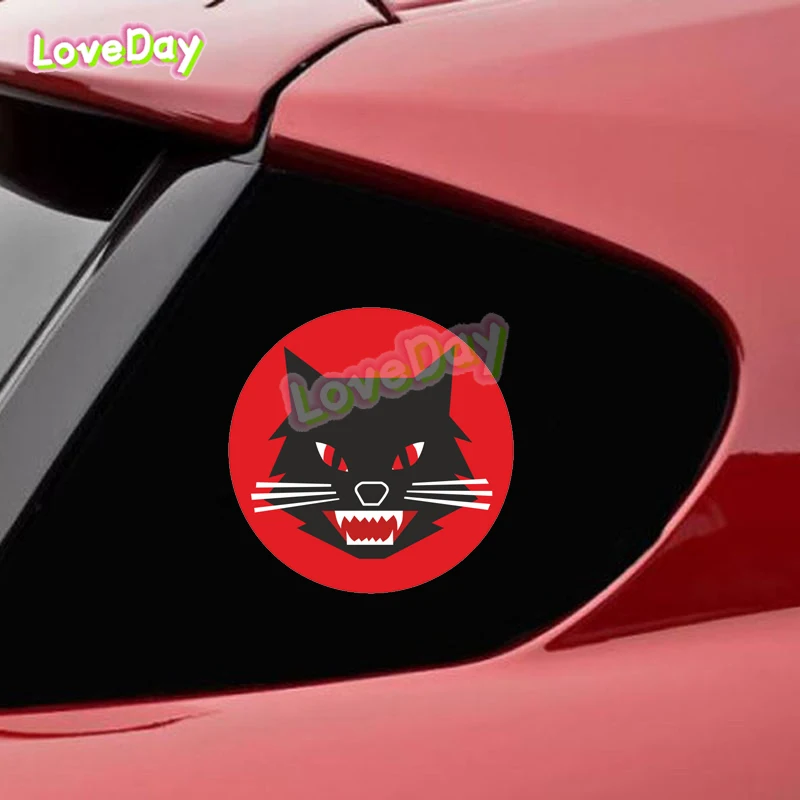 Racing Vinyl Car Sticker Decal Aufkleber Adesivi Autocollant Mammut Los Suaves Rock Music Animal Circular Decorative Sticker