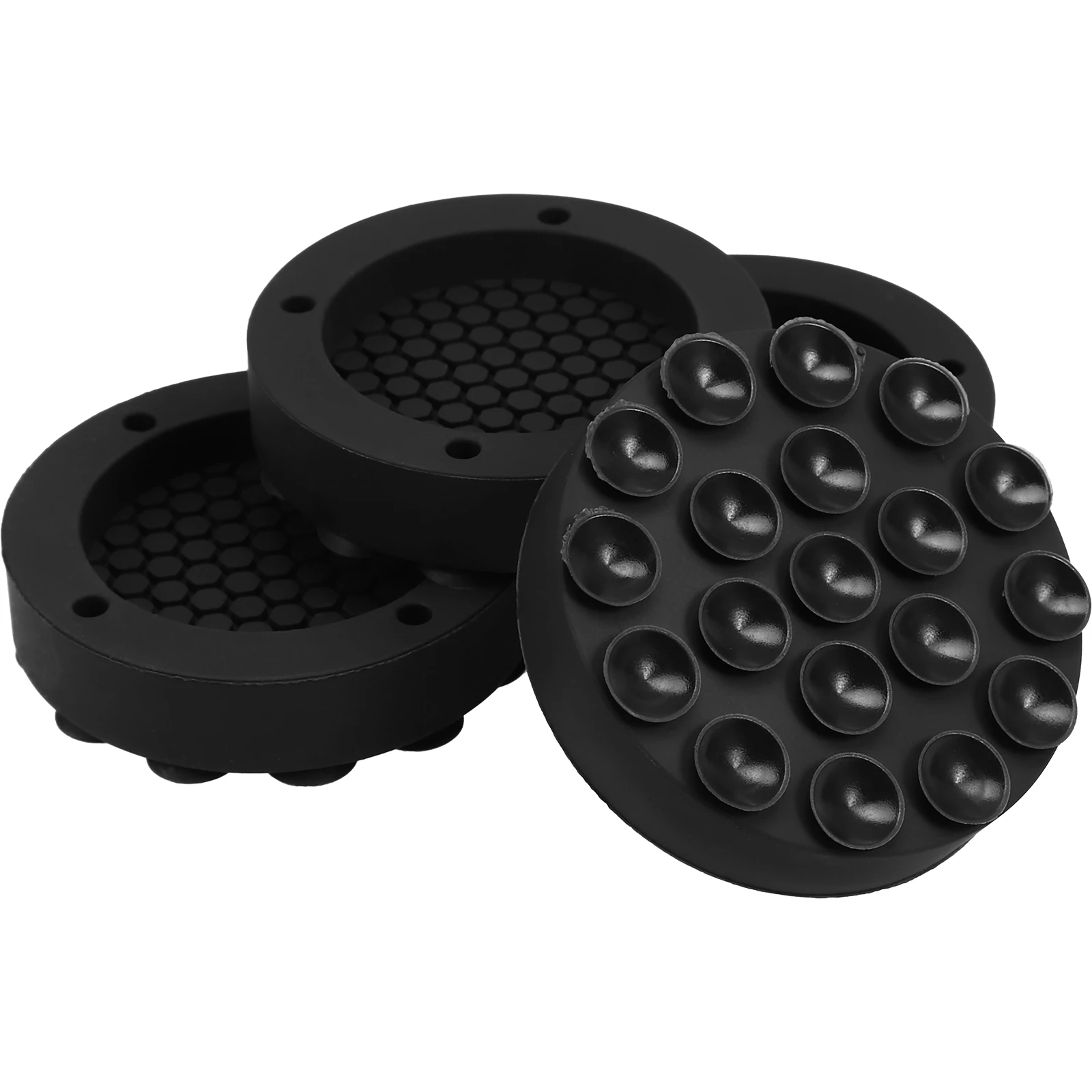 

4Pcs Washer Anti Vibration Pads Shockproof Feet Pads for Washing Machine Stabilizer Non Skid Furniture Mat Mat for Table