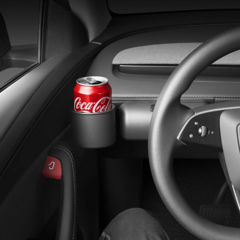 Boîte à lunettes de tableau de bord pour Tesla modèle Y Juniper 2025, porte-gobelet, boîte de rangement multifonctionnelle pour lunettes de soleil, accessoires d'intérieur