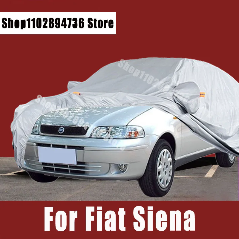 

For FIAT Siena Full Car Covers Outdoor Sun uv protection Dust Rain Snow Protective Auto Protective cover