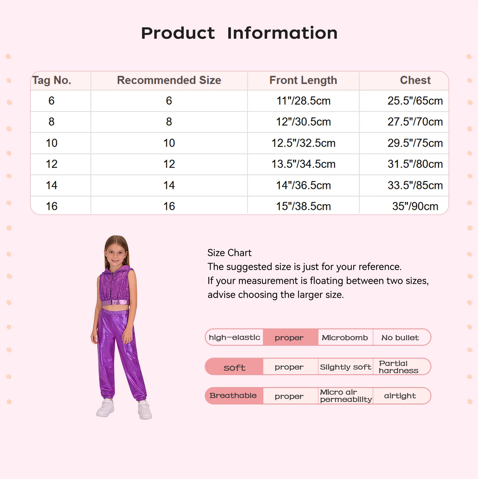 أطفال بنات الهيب هوب ملابس رقص الجاز بلا أكمام عارية الذراعين الجبهة زيبر تألق الترتر مقنعين المحاصيل مع مجموعة سراويل معدنية #6