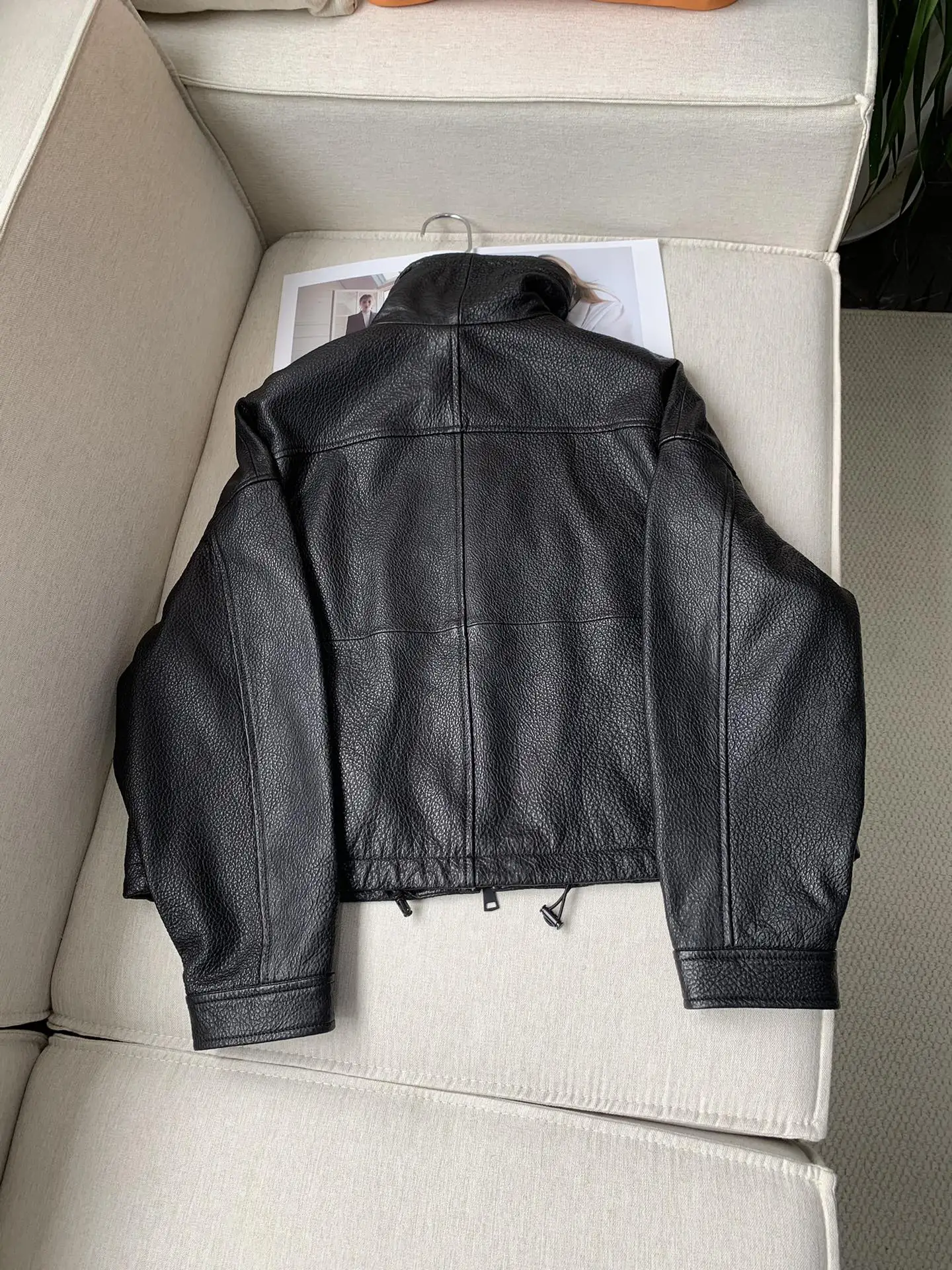 Genuine Leather Jacket For Women Short High-End Sheepskin Jacket For Women