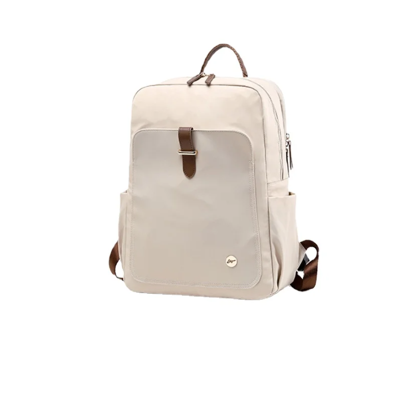 New Smple Backpack Ladies Elegant Waterproof Travel Bag Fashion Leisure College High School Computer Backpack Simple Backpack