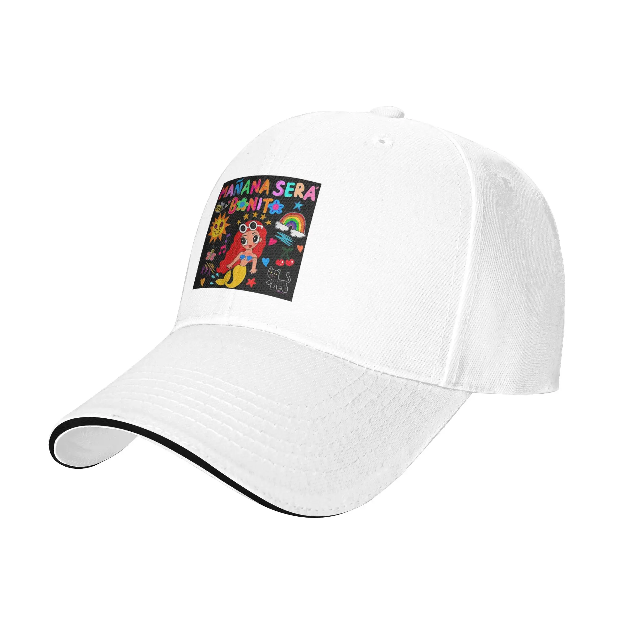 Manana Sera Bonito Karol G Cap Casual Baseball Caps Adjustable Hat Hip Hop Summer Unisex Baseball Hats Customizable